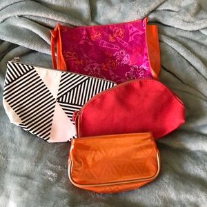 Clinique/ Lancôme makeup bags